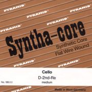  186201 Syntha-core Отдельная струна А/Ля для виолончели размером 4/4, комплект 4 шт