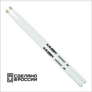  7KLHBW5A 5A Барабанные палочки, граб, деревянный наконечник, белые