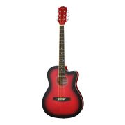  GA-H10-38-RD Акустическая гитара, с вырезом, красная