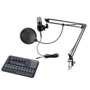  V10XPRO+BM900 Набор для стрима, конференций, игровой, студийный (микрофон, звуковая карта)