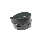  FL1110531LP Premier Ремень для гитары, кожаный, черный, отстрочка ниткой темный графит