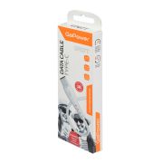  00-00022801 Кабель GP07T USB (m)-Type-C (m) 1.0м 2.4A, силикон, белый