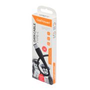  00-00022800 Кабель GP07T USB (m)-Type-C (m) 1.0м 2.4A, силикон, черный