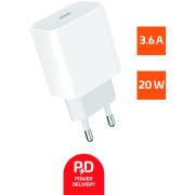  00-00022766 Сетевое зарядное устройство GPPD06 Type-C 20W PD3.0, белый