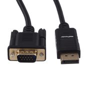  00-00027497 Кабель DisplayPort (m)-VGA (m) 1.8м ПВХ, черный