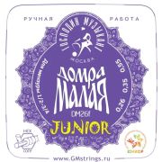  DM26f Junior Комплект струн для домры малой 1/2-3/4