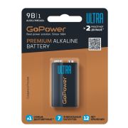  00-00026400 Ultra Элемент питания Крона 6LR61 Alkaline 9В
