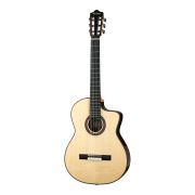  Almeria-Luthier-Rosewood Классическая гитара со звукоснимателем, с вырезом