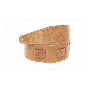  FL660307L11 Leather 11 Ремень для гитары, кожаный, фундук, тиснение рептилия