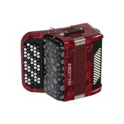  GH5060-RED Кнопочный аккордеон 62/60, красный