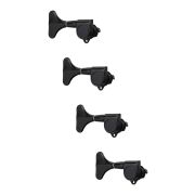  JB-150-4R-BK Колки для бас-гитары 4п, чёрные